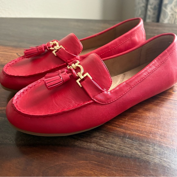 AEROSOLES Shoes - Aerosoles Size 10.5 Red Loafers